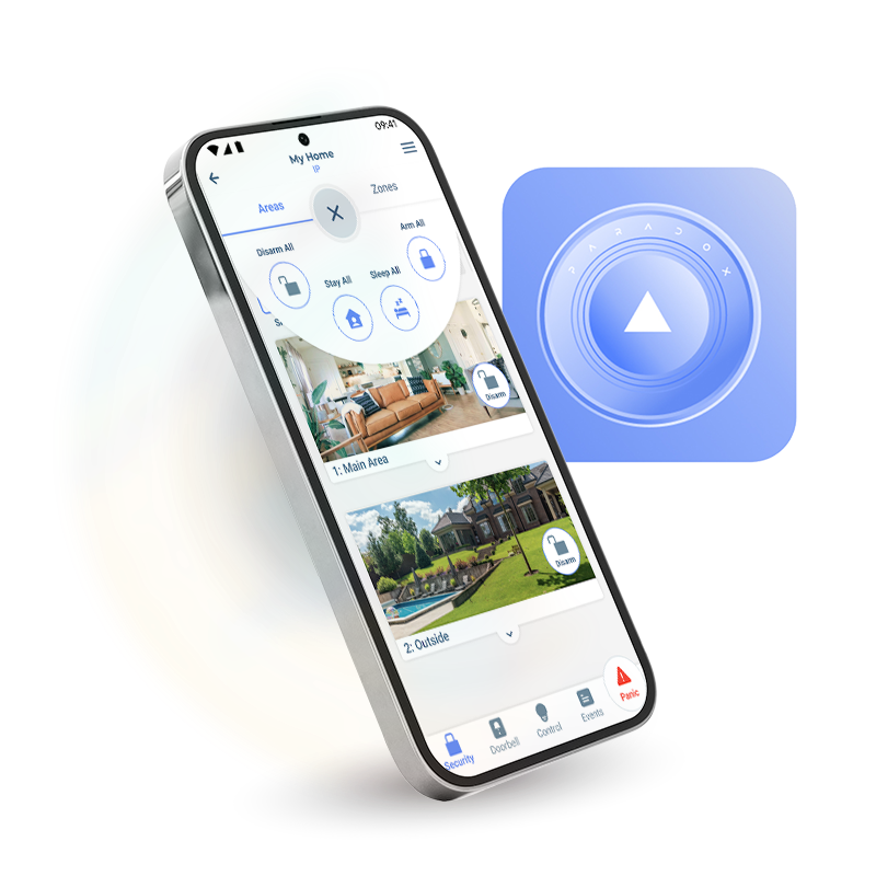 Paradox BlueEye mobilapplikáció